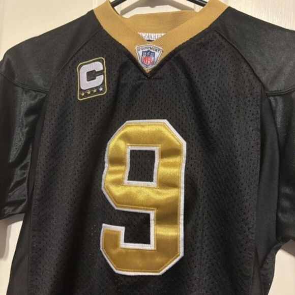 New Orleans Saints Drew Brees Size Your Large 14-16 NFL Jersey - Picture 4 of 7